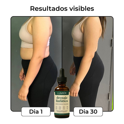 Gotas drenaje linfático LUMIÉR™ | Volvé a mirarte y reconocerte
