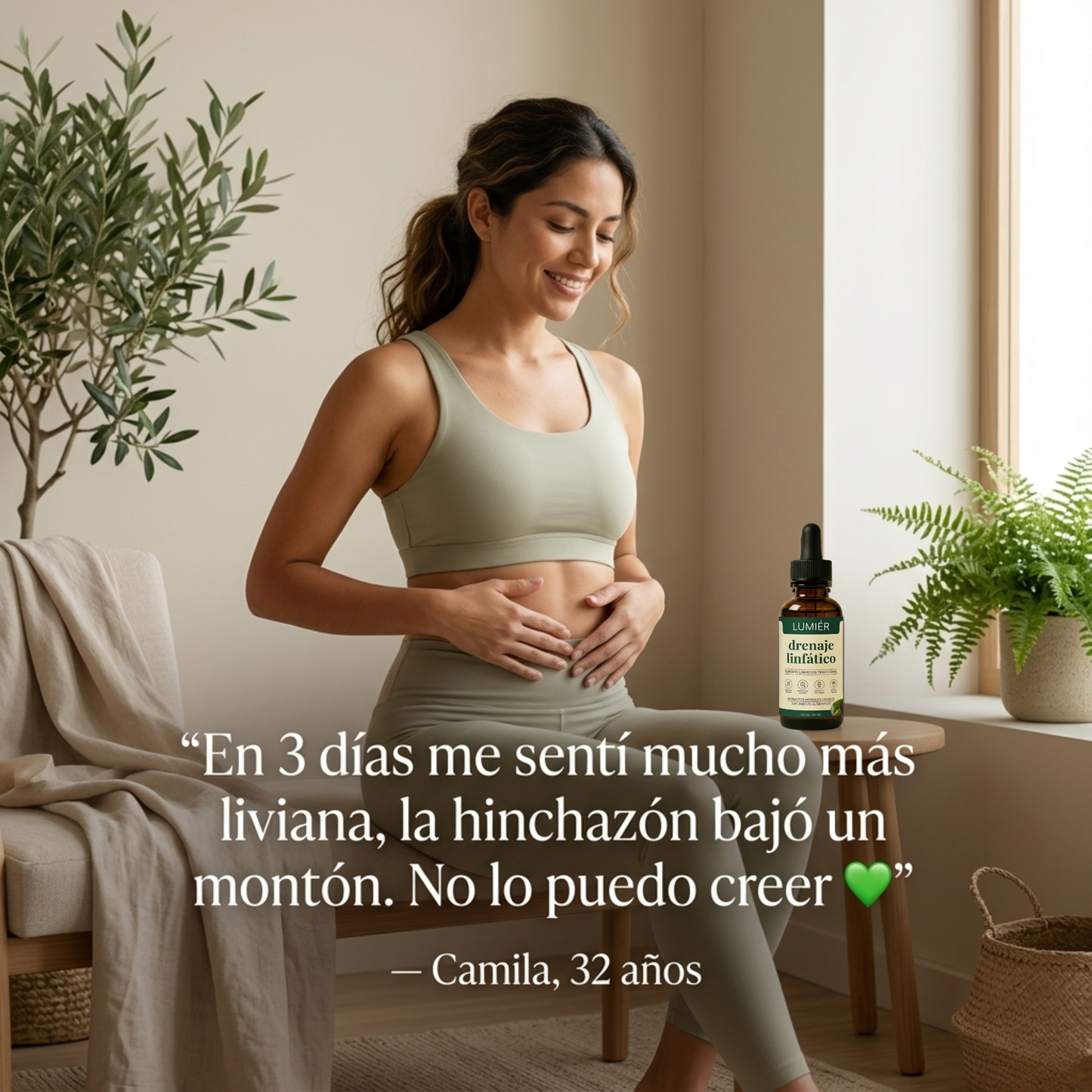 Gotas drenaje linfático LUMIÉR™ | Volvé a mirarte y reconocerte
